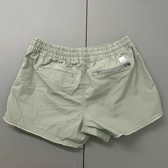 Vuori Shorts Women's Small Green Vintage Ripstop Drawstring Pull On VW385 Casual - Picture 2 of 9